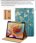 for iPad Pro 13 inch Case (M5/M4) 2025/2024, Premium Leather Z-Blossom