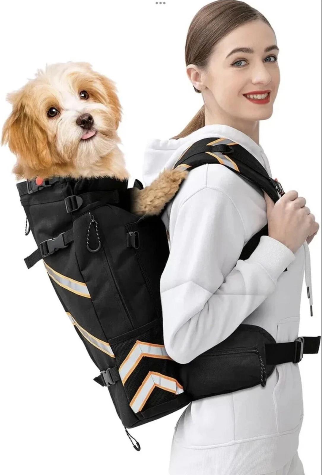 UNICITII Dog Carrier Adjustable Backpack for XS Small Medium Dogs Brand New