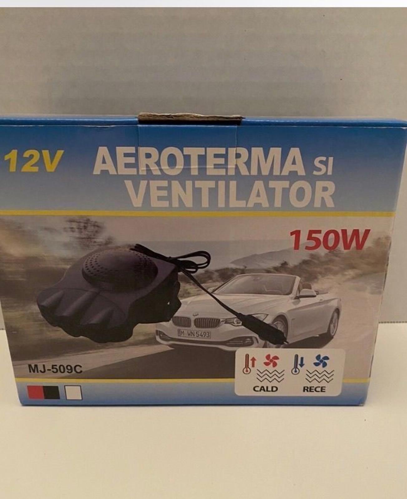 Aeroterma Si Ventilator 150W. Red. Brand New.