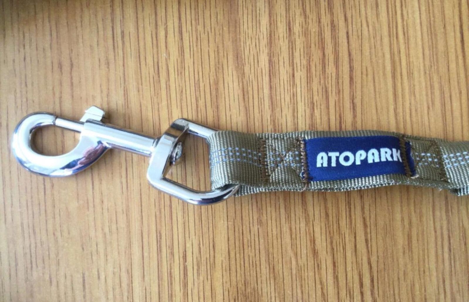 ATOPARK Dog Leash, No-Pull Pet Harness Leash Only With Safety Belt Clip 36”