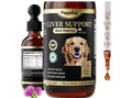Poppaw Milk Thistle Liver Support Drops for Dogs - 1.9-in-1e, Resveratro