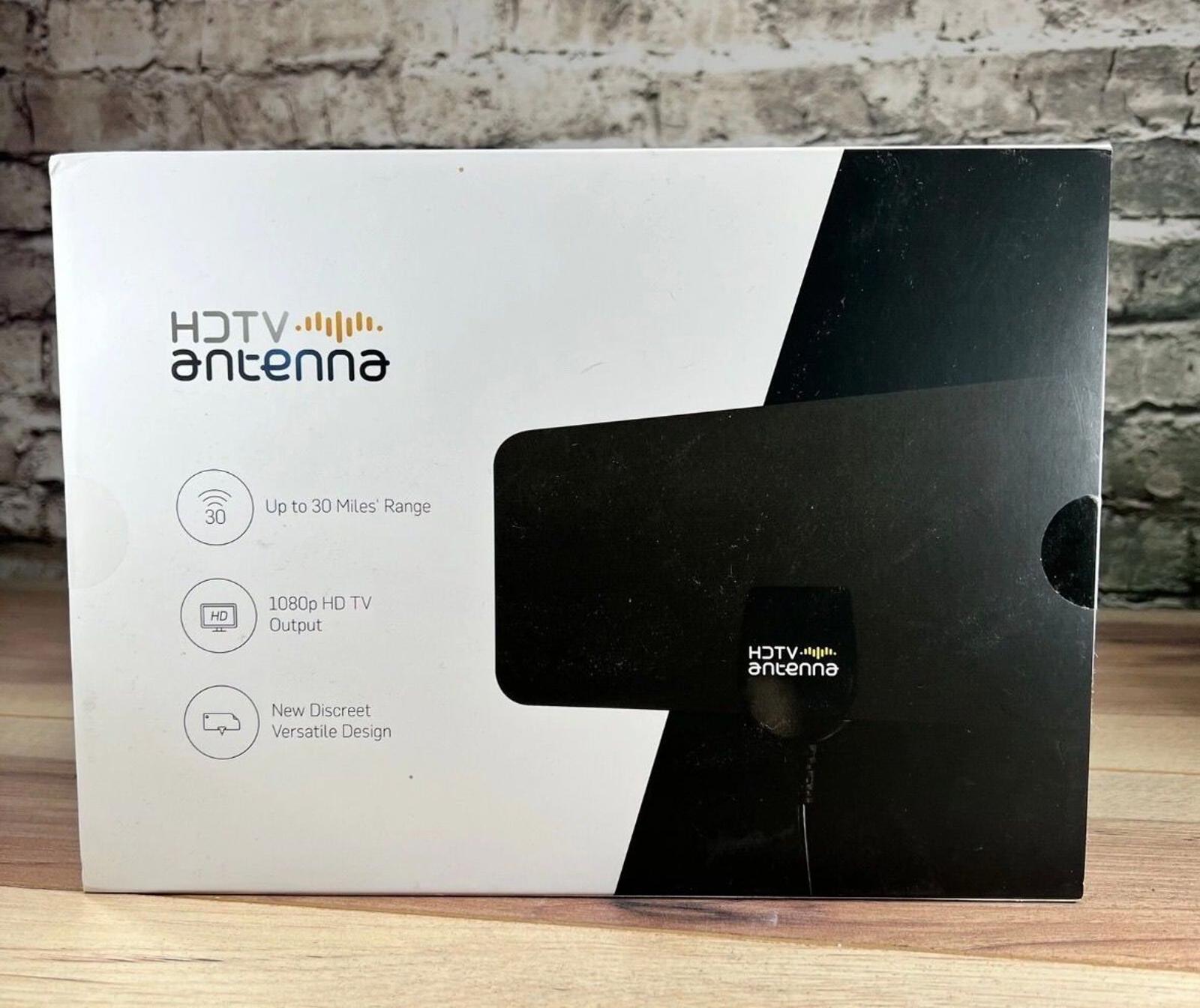 HDTV Antenna Up To 30 Mile Range 1080p HD TV  New