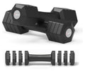 Fragraim Adjustable Dumbbell Set Pair, 4-in-1 Hand Weights ()
