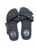 Heal Black Slip-On Sandals size 8