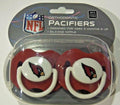 NFL Arizona Cardinals Pacifier set of 2 Solid Color w/Case by baby fanatic