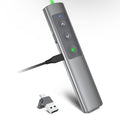 Metallic Presentation Clicker Presenter Remote - Rechargeable Wireless Pres