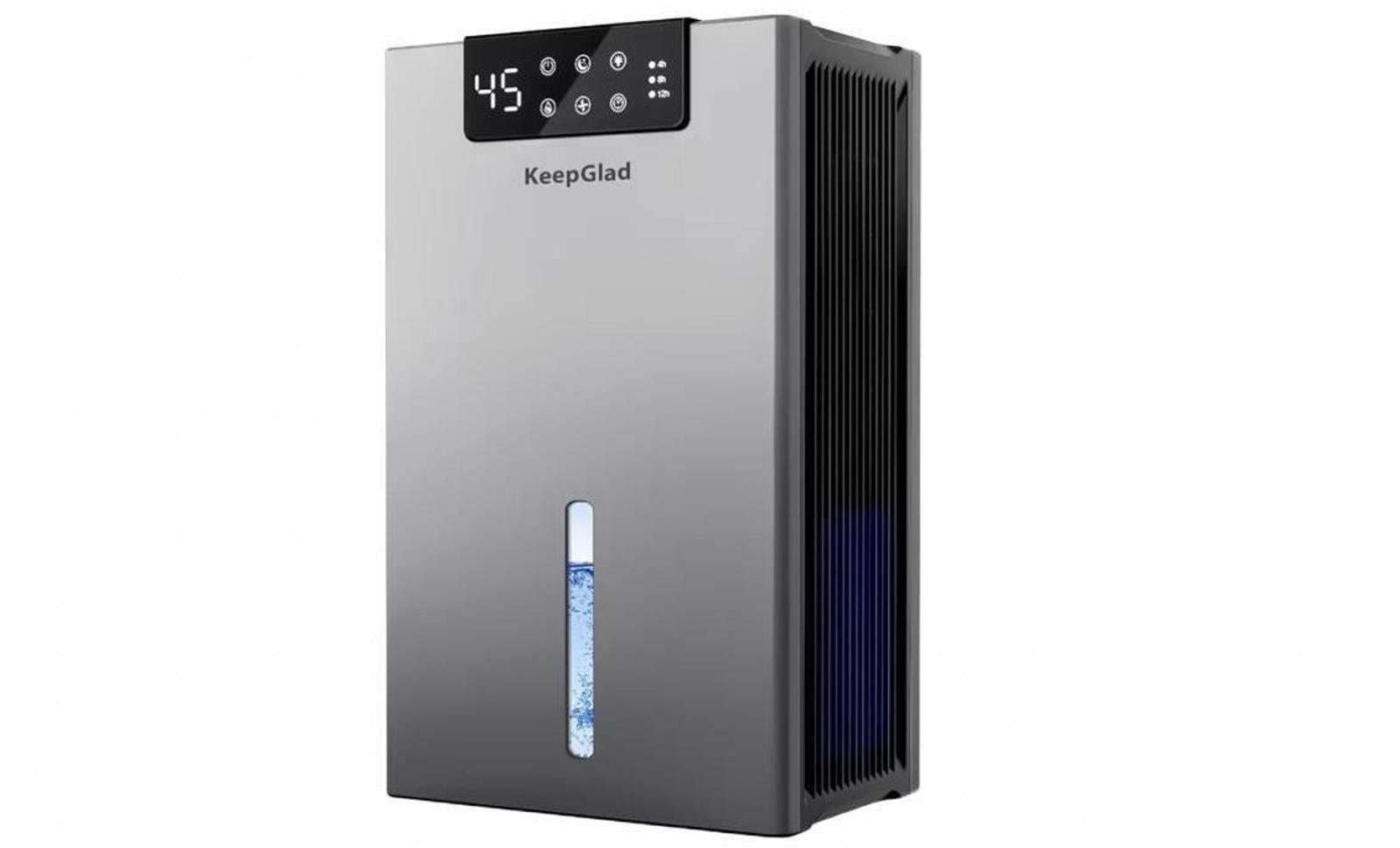 KeepGlad 9802 Dehumidifier for Home - 1000 sq.ft, Gray