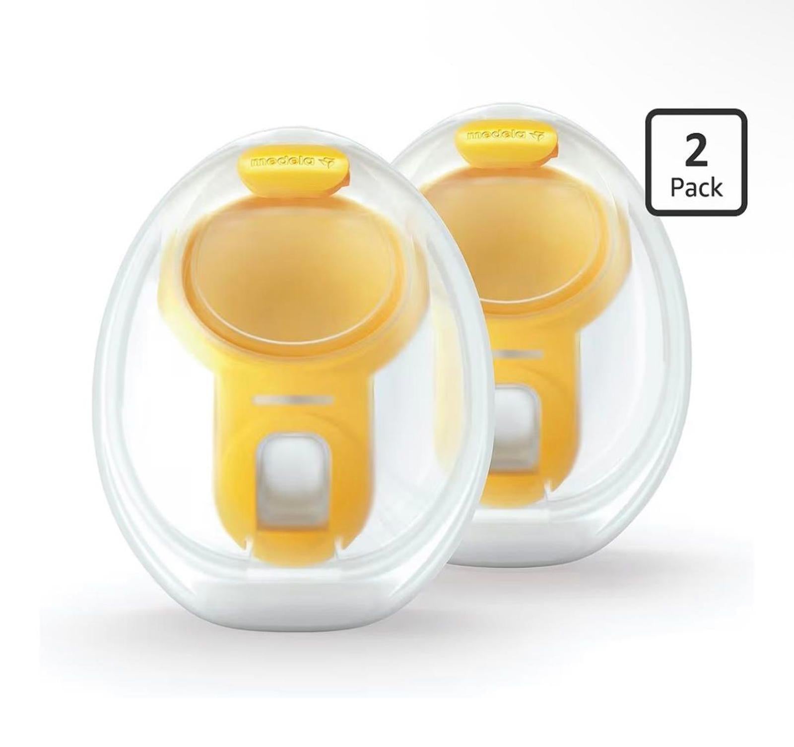 Medela Hands-Free Collection Cups, Compatible with Freestyle Flex 2 pack