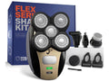 Freebird FlexSeries Electric Head & Body Hair Shaver - Cordless Rechargeable Wet