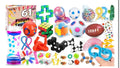 $100 MSRP 76 Pack Sensory Toys Set, Stress Relief and Anti-Anxiety Bundle Sensor