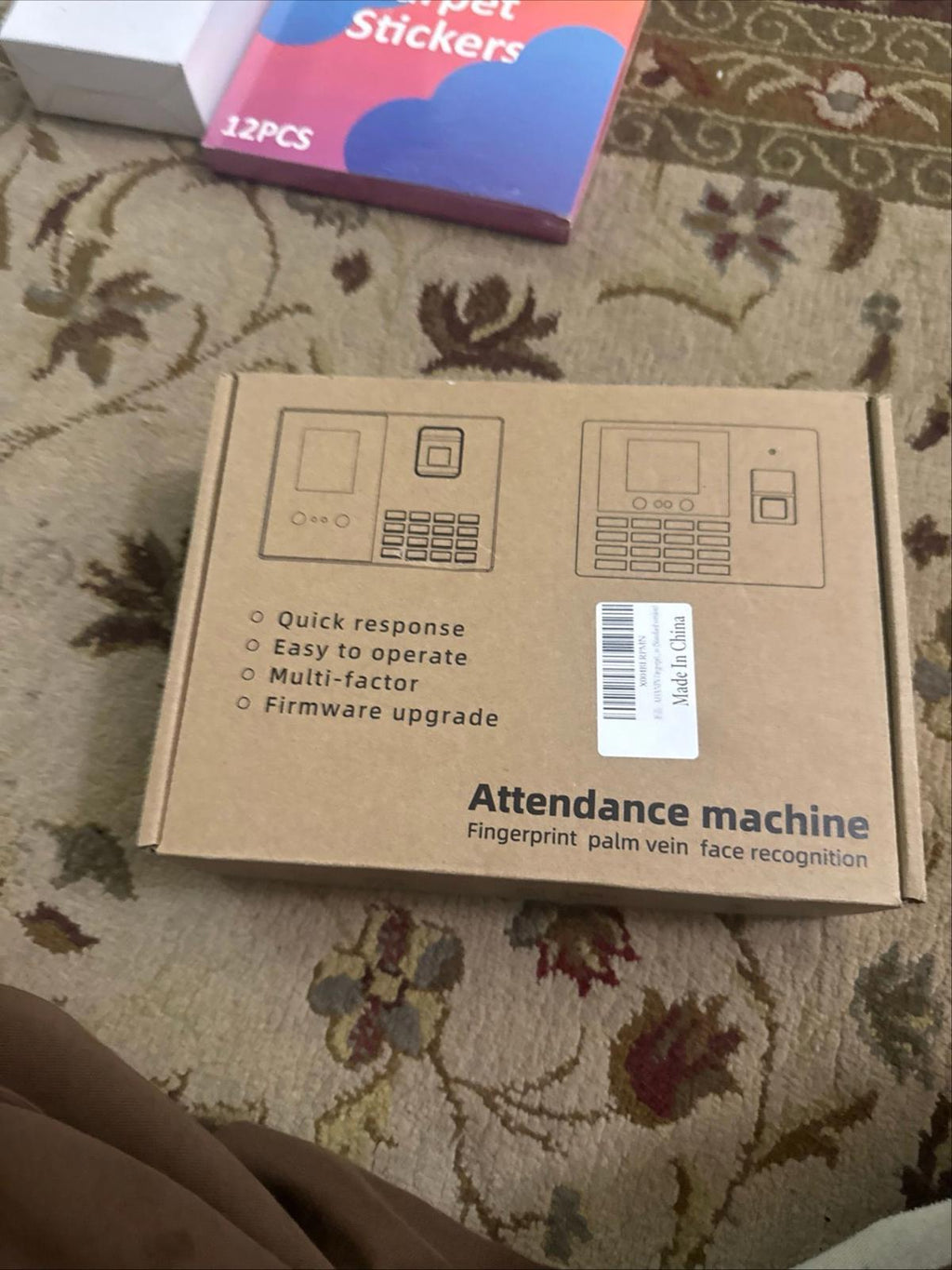 Attendance Machine FACE PALM VEIN Finger Recognition