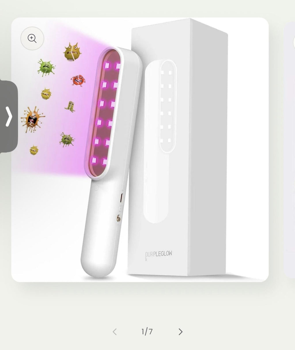 UV Light Sanitizer Wand, Portable Travel Wand Ultraviolet Disinfection Lamp