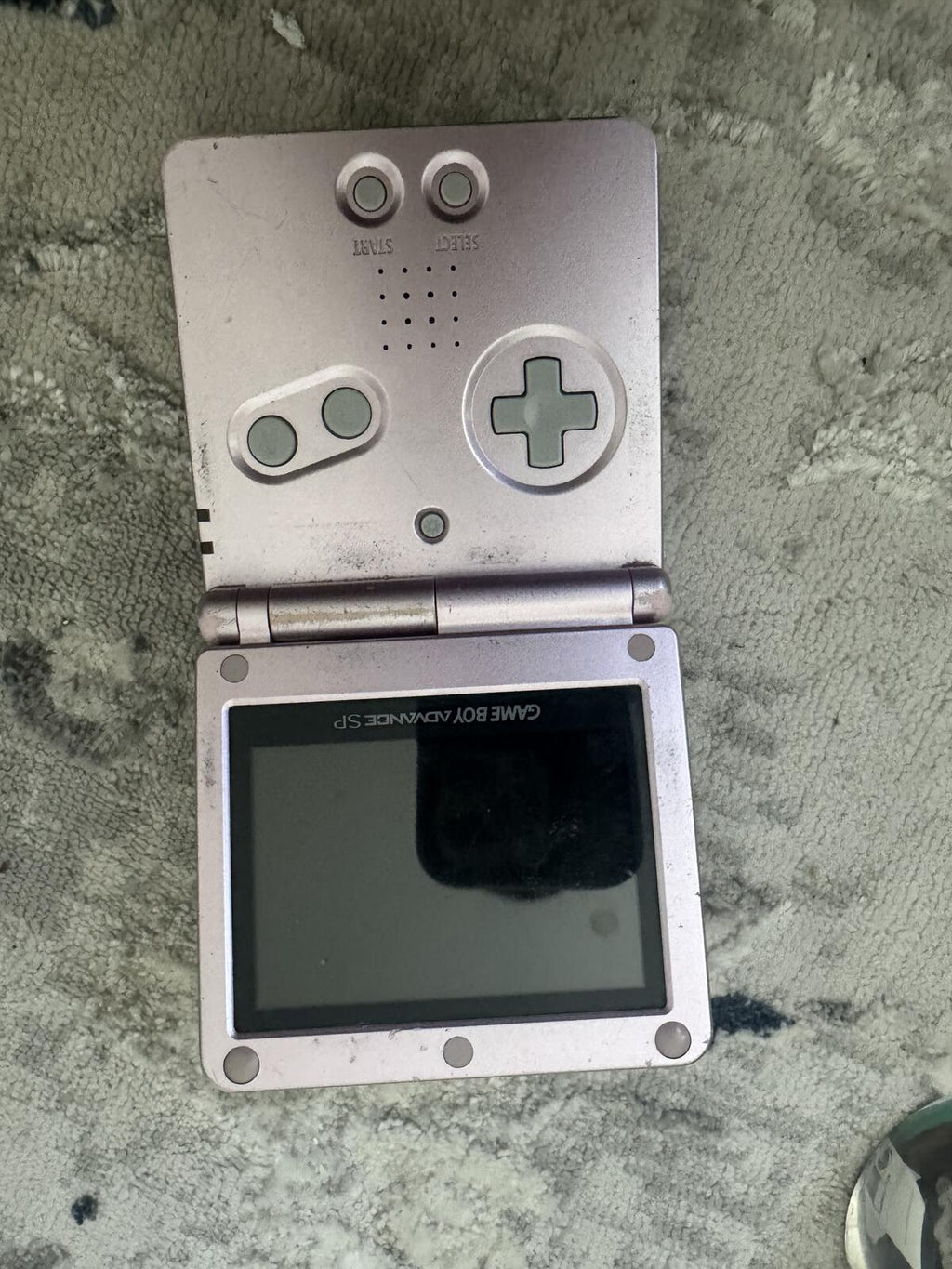 Nintendo Game Boy Advance SP Handheld Gaming Console - Silver