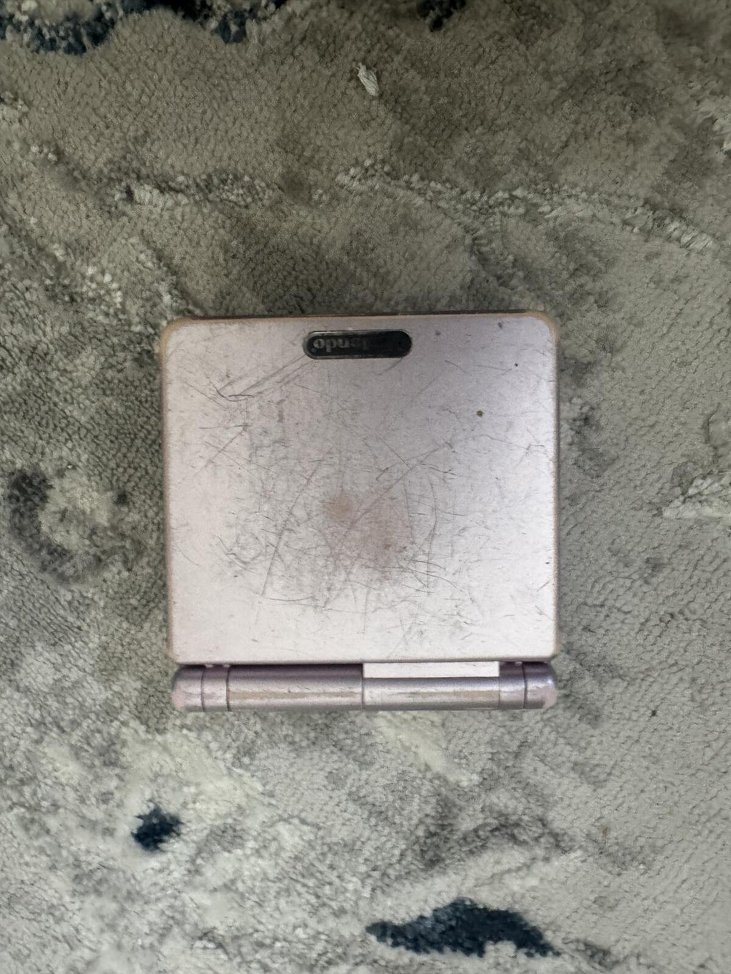 Nintendo Game Boy Advance SP Handheld Gaming Console - Silver