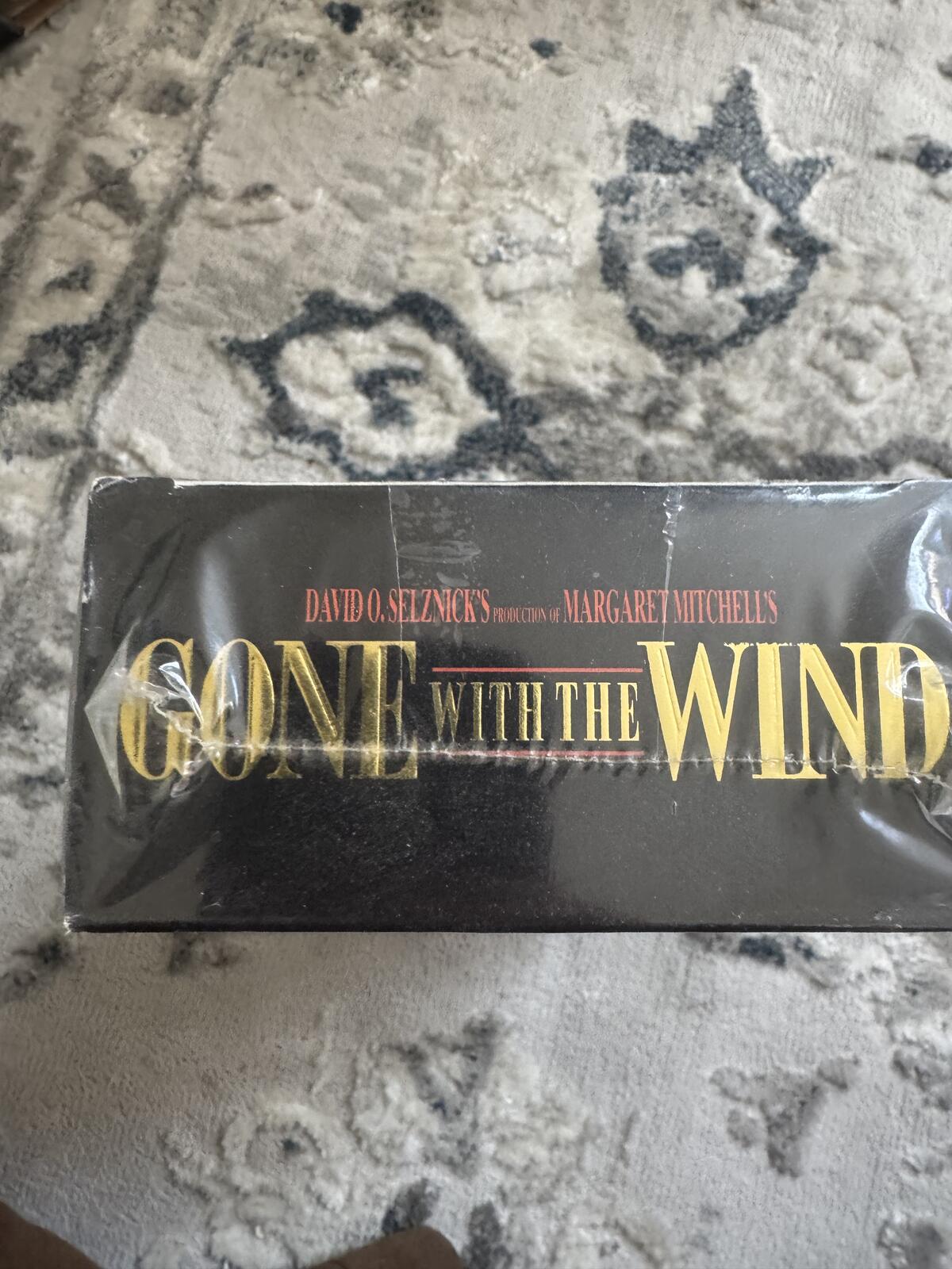 Gone with the Wind VHS Tape - Classic Movie