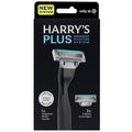 Harry's Plus Advanced Pivoting System Razor with 2 Cartridges