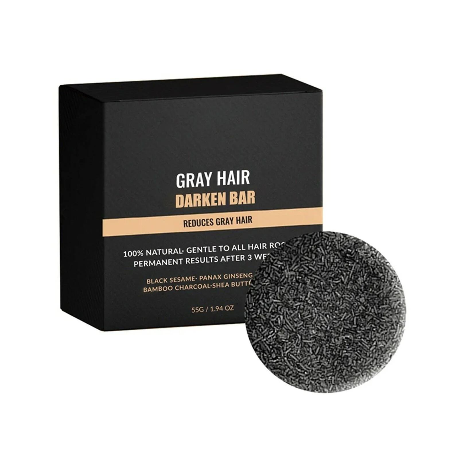 Gray Hair Darken Bar - Natural Hair Darkening Soap