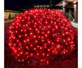 Outdoor Red LED String Lights for Bushes and Shrubs