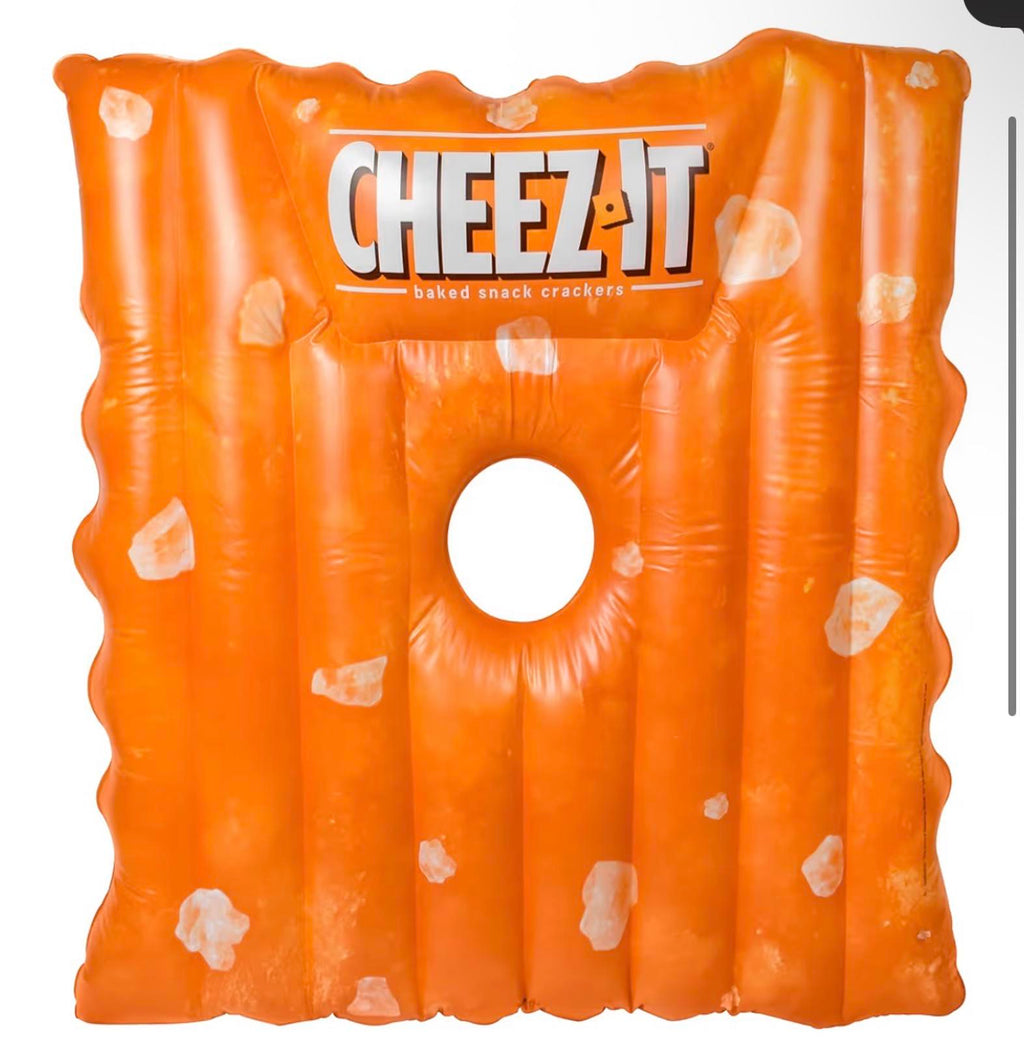Cheez-It Original Pool Float Inflatable Snack Float
