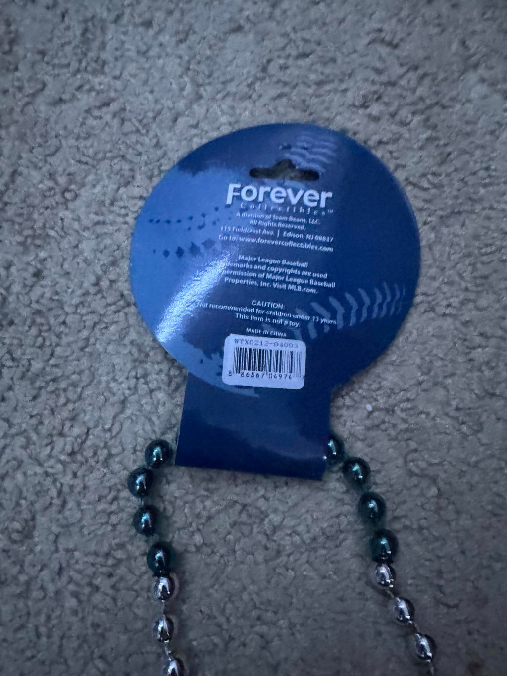 Forever Collectibles New York Yankees Team Beads Necklace