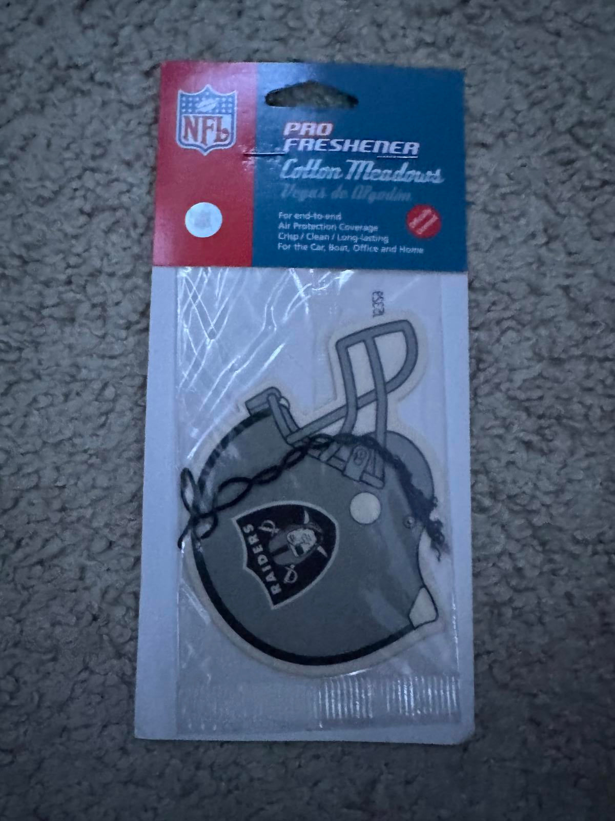 NFL Oakland Raiders Pro Freshener Cotton Meadows Air Freshener