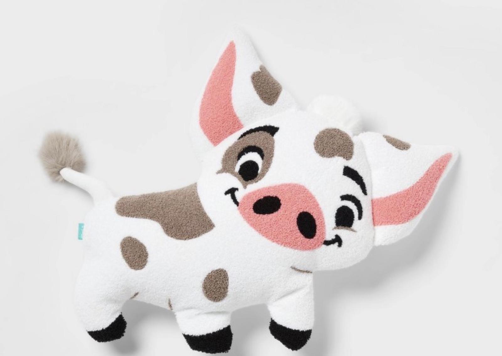 Cute Plush Pig Toy with Brown Spots