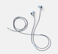 2 pack Floral Wired In-Ear Earphones with 3.5mm Jack