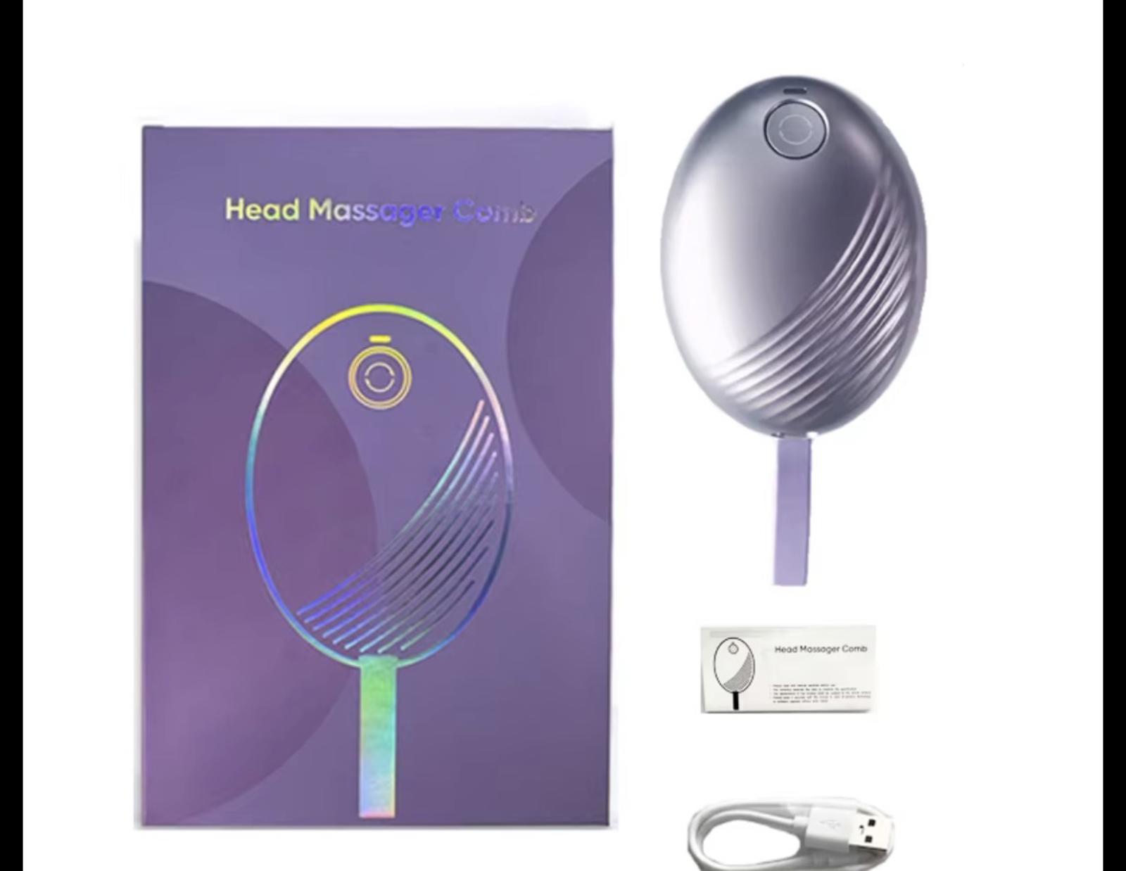 Portable Electric Head Massager Combo with USB Charging