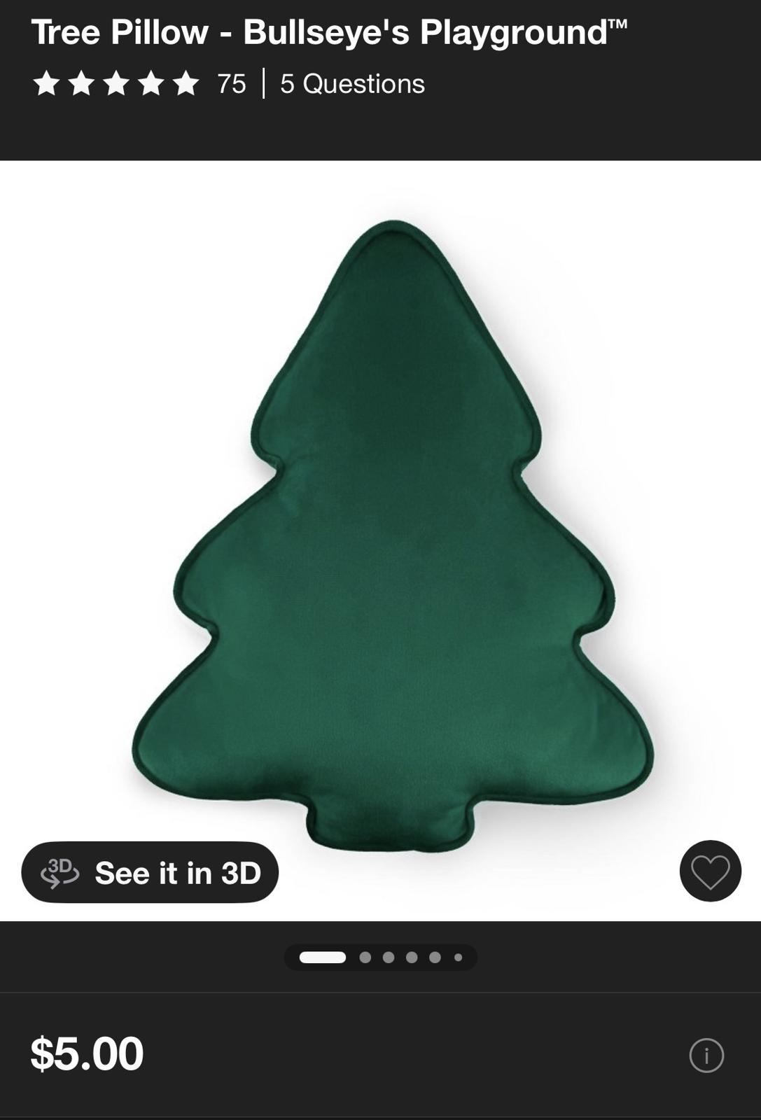 Tree Pillow - Bullseye's Playground™