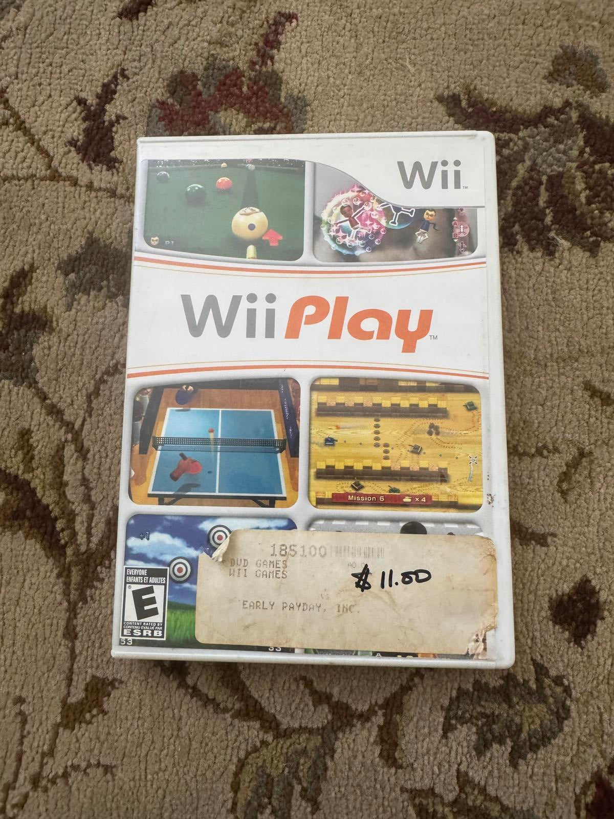 Wii Play Video Game for Nintendo Wii