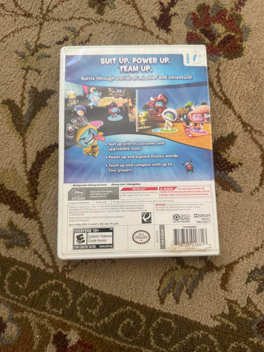 Disney Universe Wii Video Game