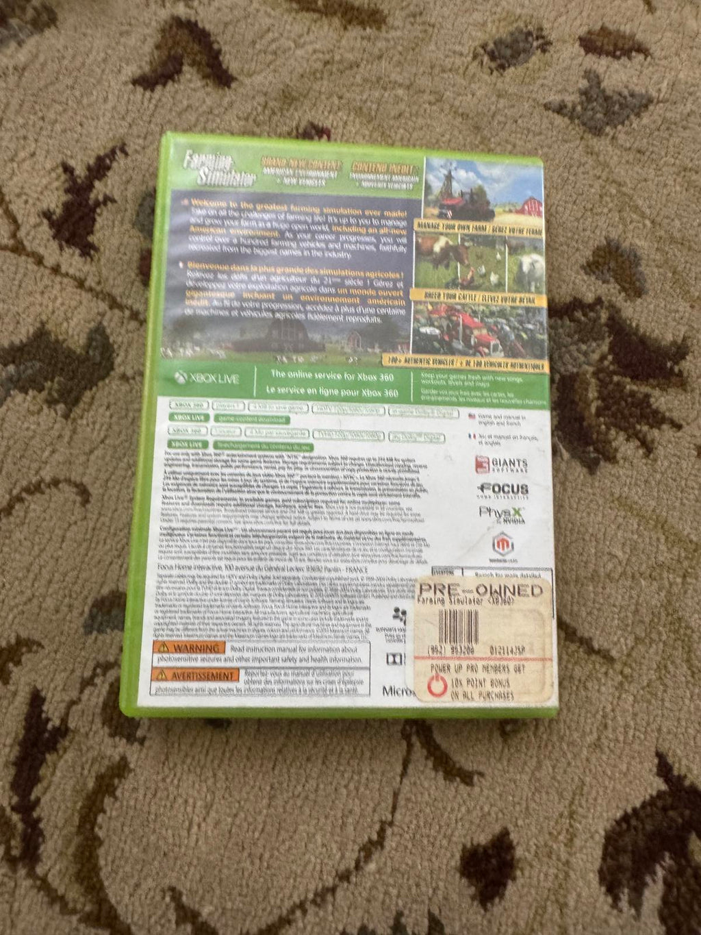 Farming Simulator Xbox 360 Pre-Owned Game