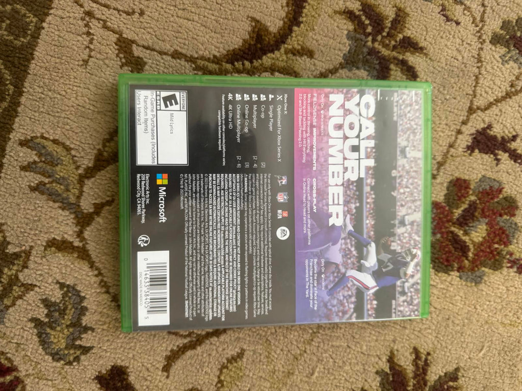 Madden NFL 24 Xbox Series X Game