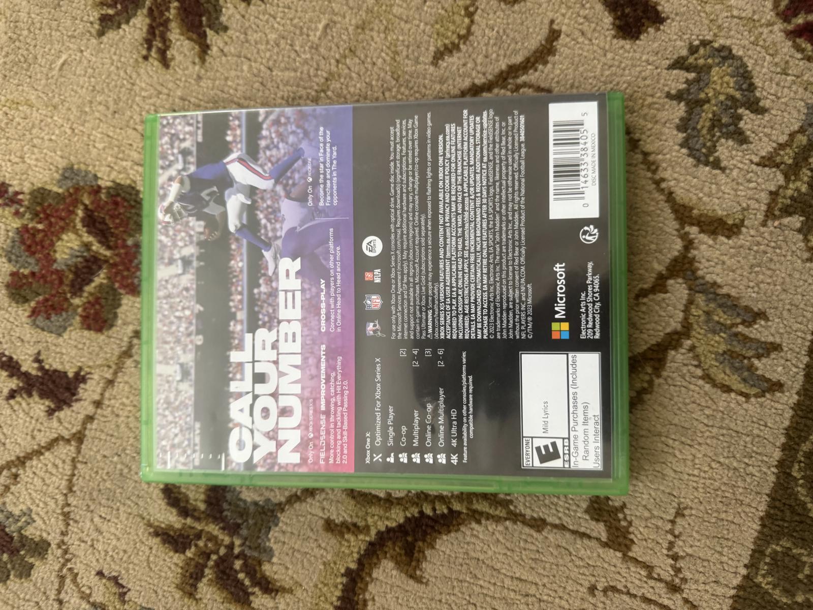 Madden NFL 24 Xbox Series X Game