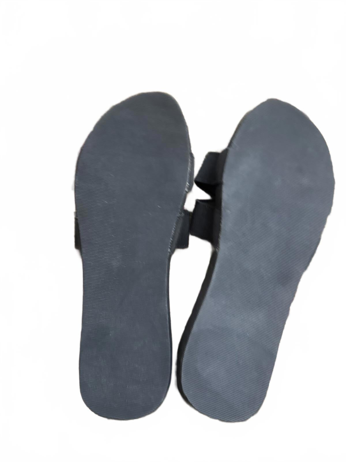 Heal Black Slip-On Sandals size 8