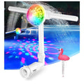 Waipfaru Pool Fountain with LED Lights, Above/Inground Pool Accessories