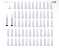 Togudot 100Pcs Lip Gloss Tubes, Clear Empty Lip Gloss Containers Refillable Tube