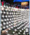 Coroor Christmas Net Lights 9.8ft x 6.6ft, 200 LED Outdoor Mesh Lights wit