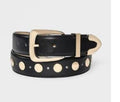 A New Day Dome Stud Belt, XXL - Black