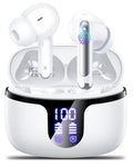 Monhigh Wireless Bluetooth 5.4 ANC Headphones with Charging Case