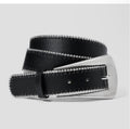 Shot Bead Edge Belt with Fashion Buckle - Wild Fable™ Black X LARGE