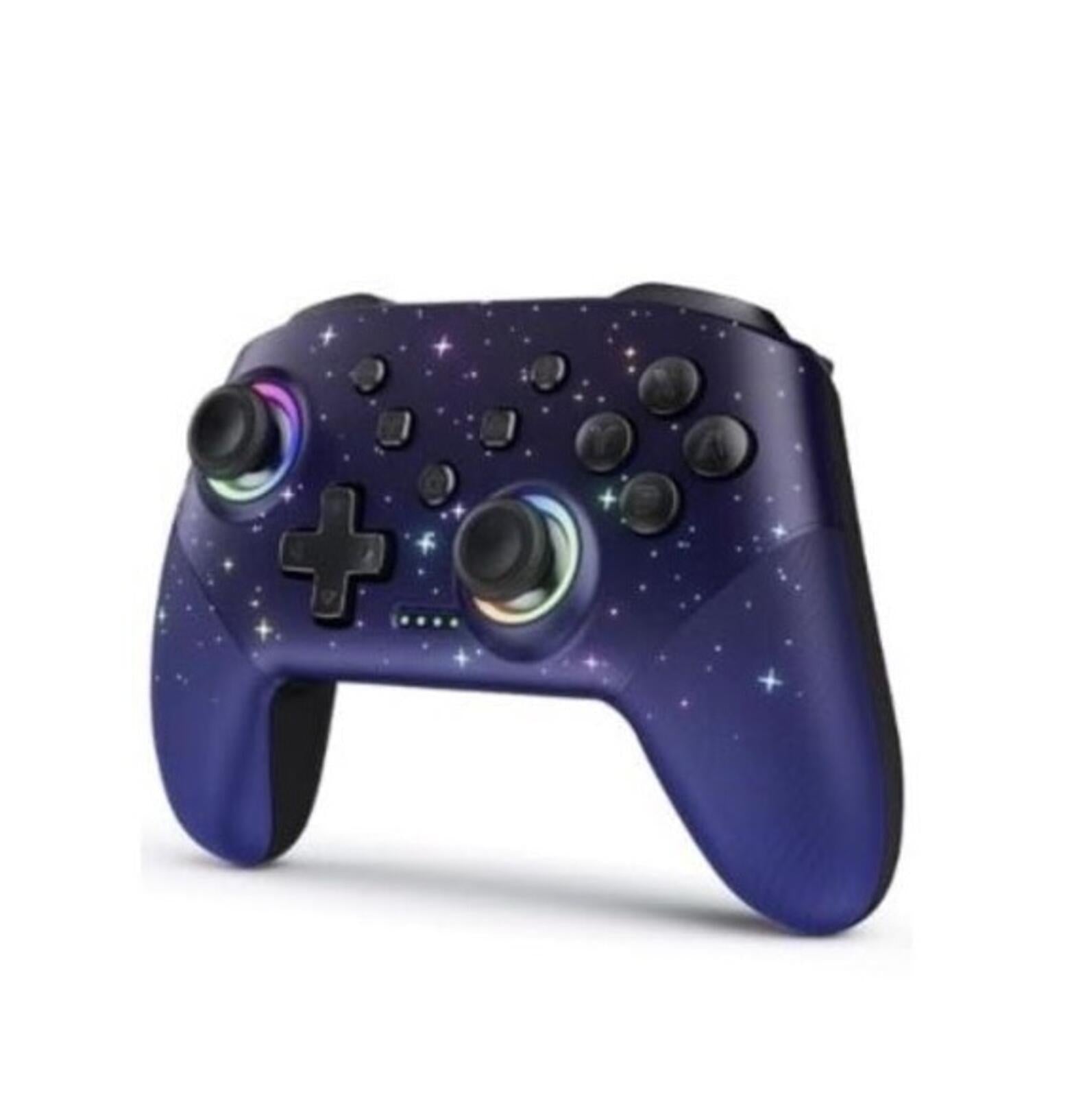 VOYEE Wireless Pro Switch Controller with LED Star, RGB Lights, and Multi