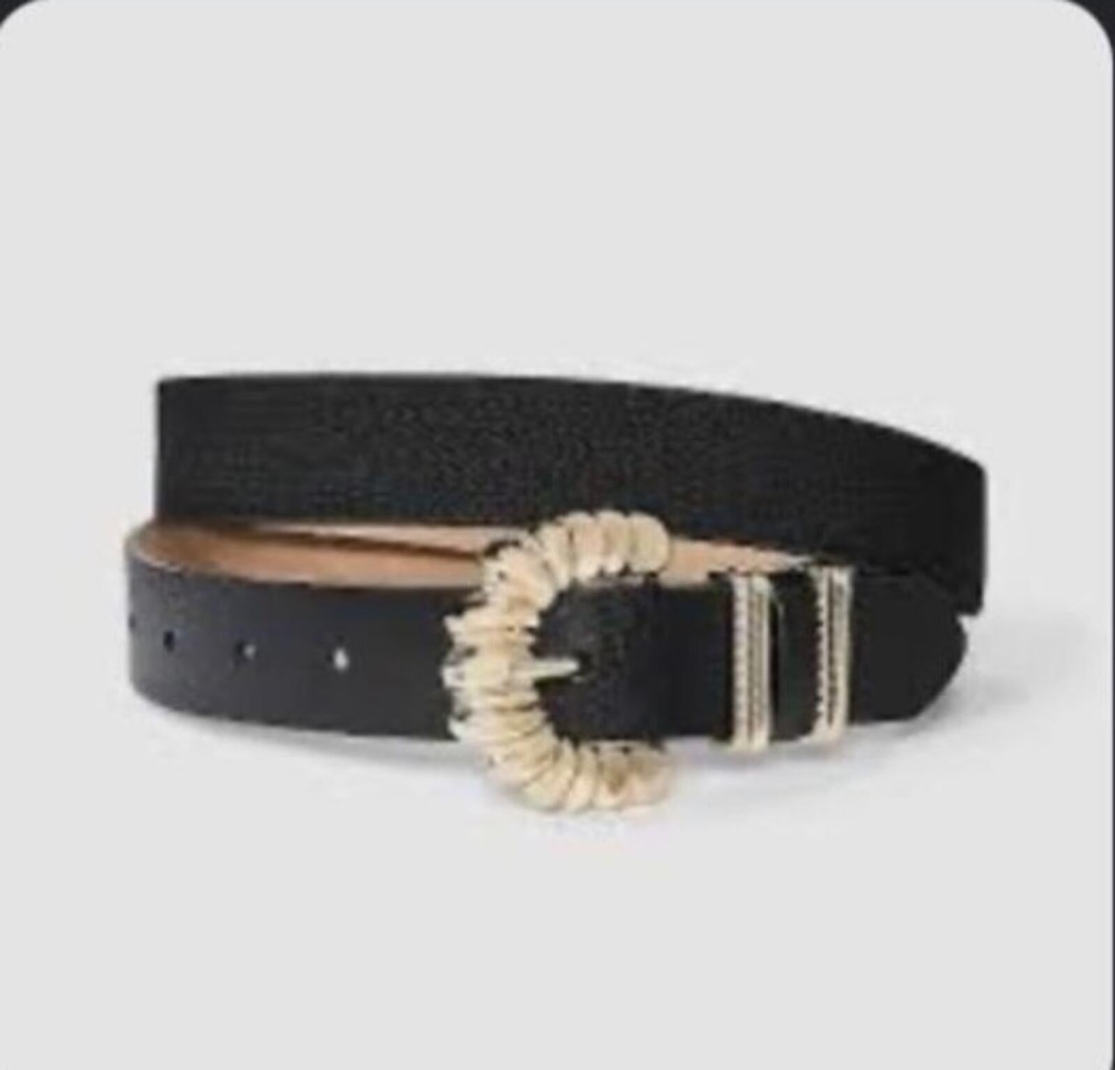 Organic Buckle and Harness Belt with Loop XL