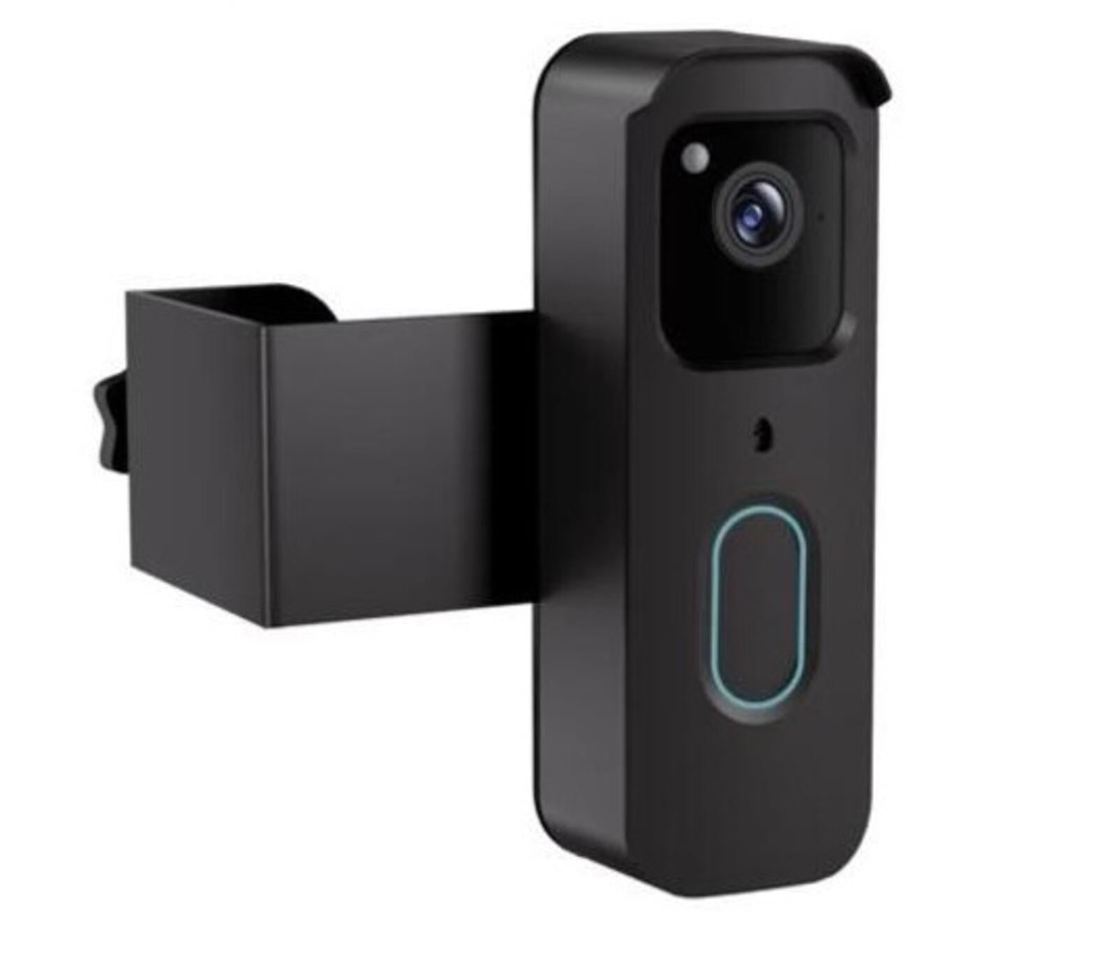 Wozzee Anti-Theft Blink Doorbell Mount, No-Drill Doorbell Door Mount Bracket