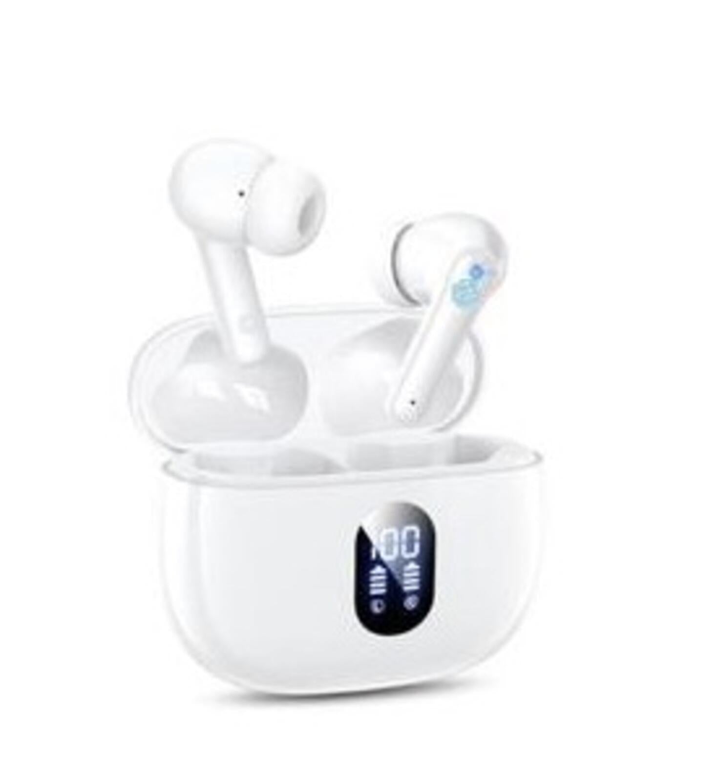 Wireless Earbuds Bluetooth Ear Buds with Big Bass Stereo Sound, 48 Hours