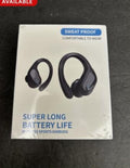 HAOYUYAN BX17 Wireless Sports Earbuds Black Ear Hook Sweatproof Charging Case