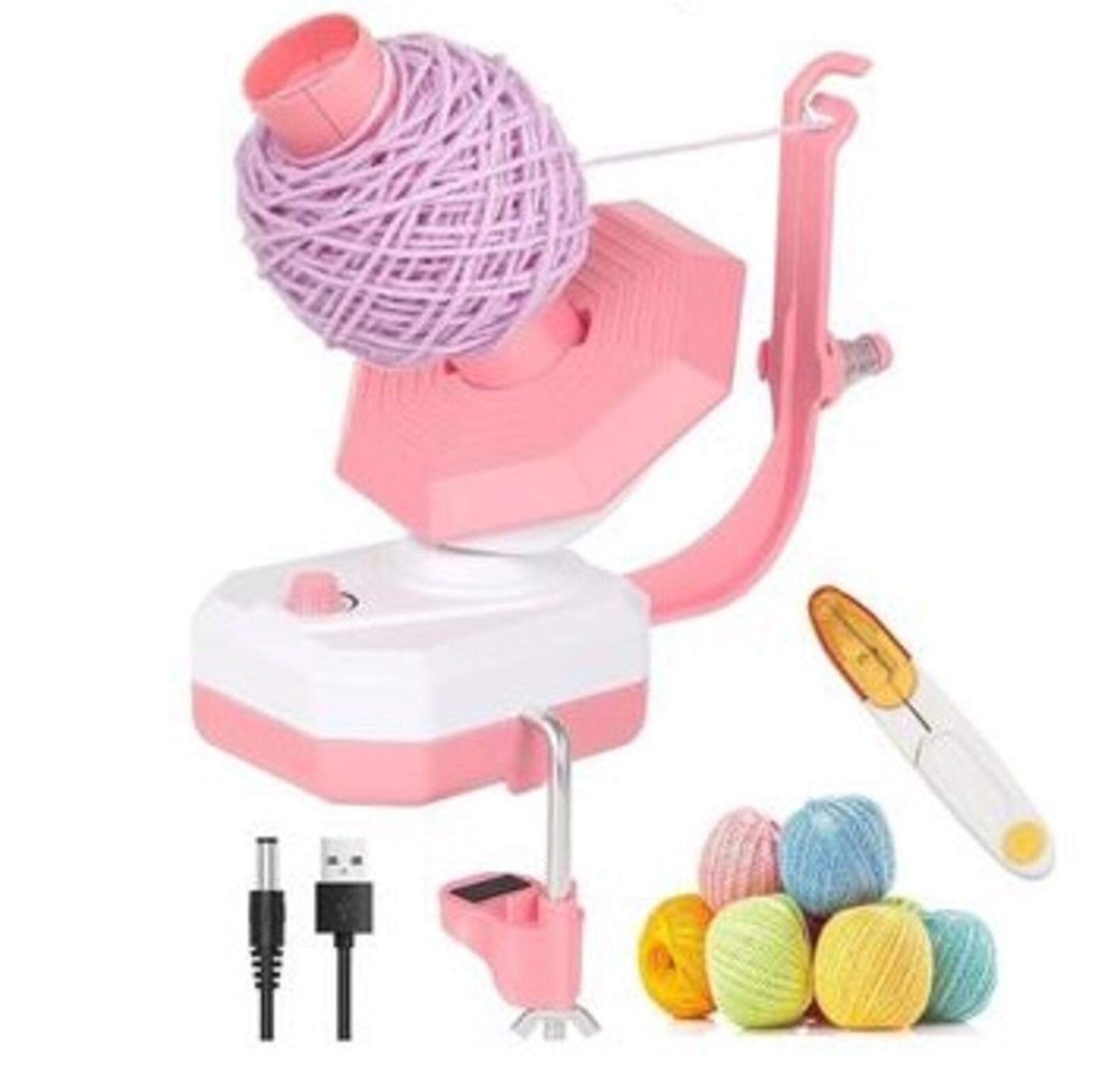 Cordless Yarn Winder 2in1 Running Electric Yarn Winder and Ball Winder