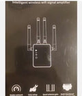 Intelligent Wireless WiFi Signal Amplifier - 2.4GHz Frequency, 4x Antennas