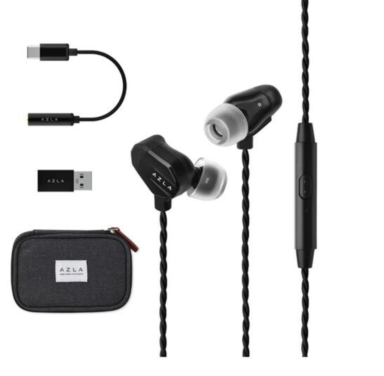 AZLA A8MF Wired Earphone with Microphone for Gaming and Audio