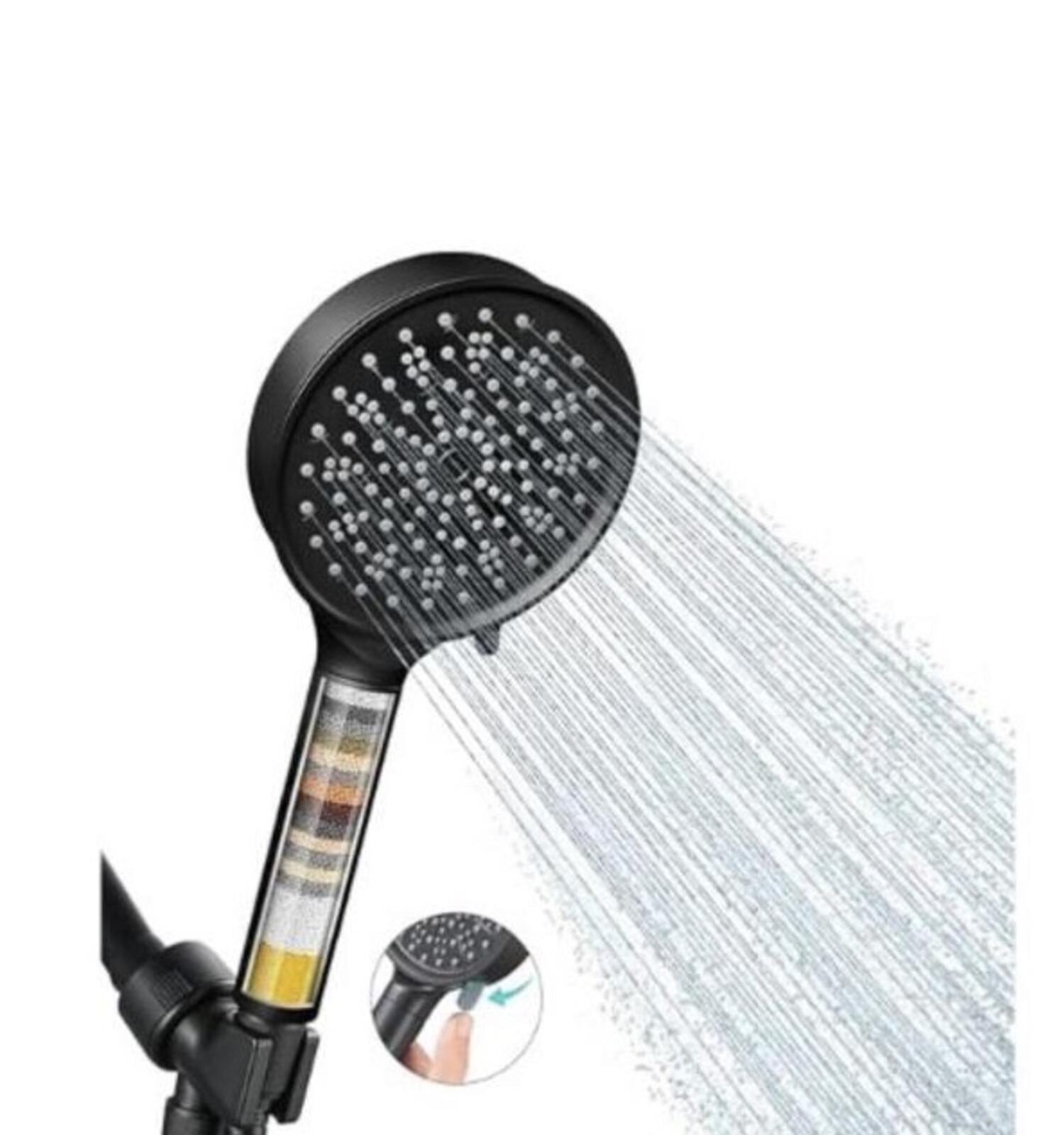 Cobbe Filtered Handheld Shower Head with High Pressure 6 Spray Mode and Water